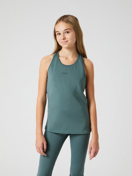 Björn Borg Borg Racerback Tank Top Groen, 170