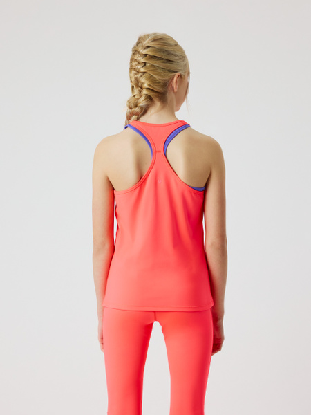 Björn Borg Racerback linne barn – rosa träningstopp – baksida