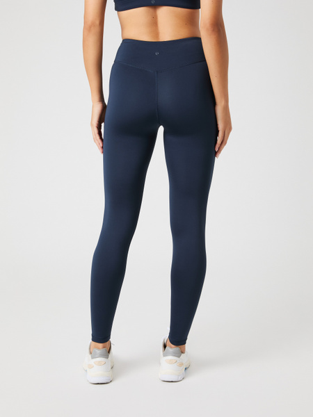 Björn Borg Borg Logo tights – marinblå träningstights – baksida