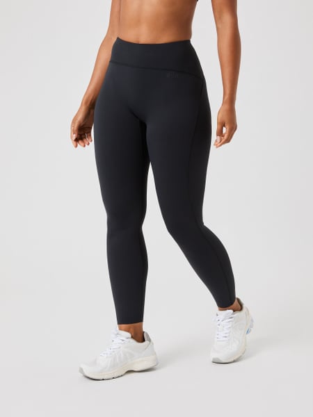Björn Borg Borg Reform tights i svart – sömfri fram – baksida