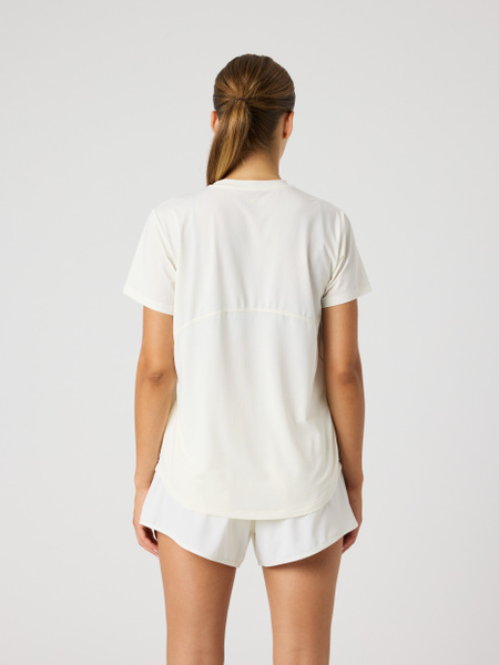 Björn Borg Sports T-shirt i vitt – lätt träningströja – baksida