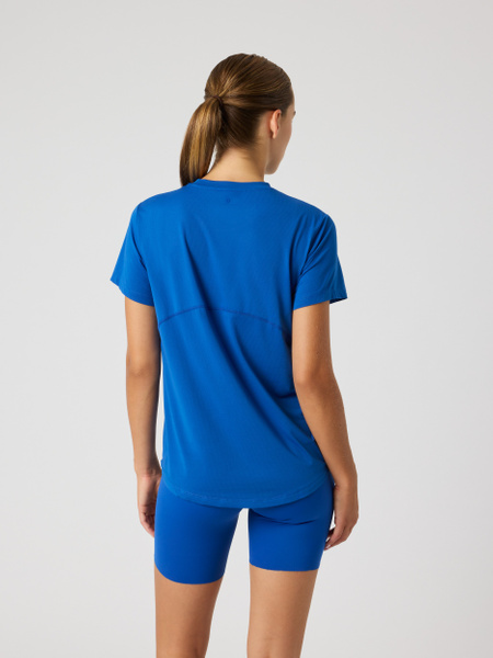 Björn Borg Borg Sports T-shirt – blå tränings-tee i återvunnet tyg – baksida