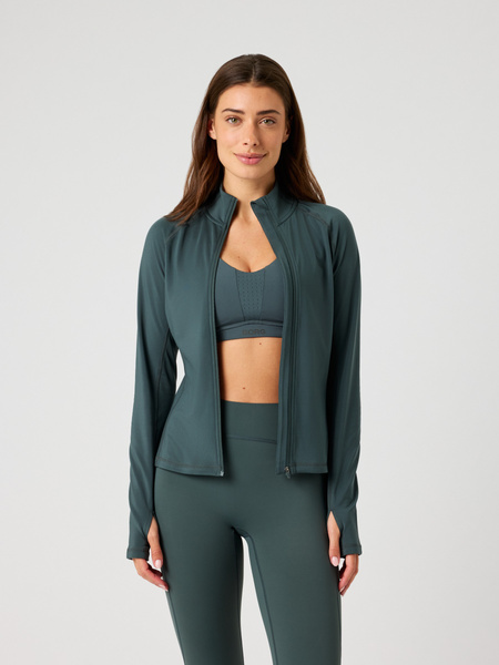 Björn Borg Borg Full Zip Midlayer Green, XS