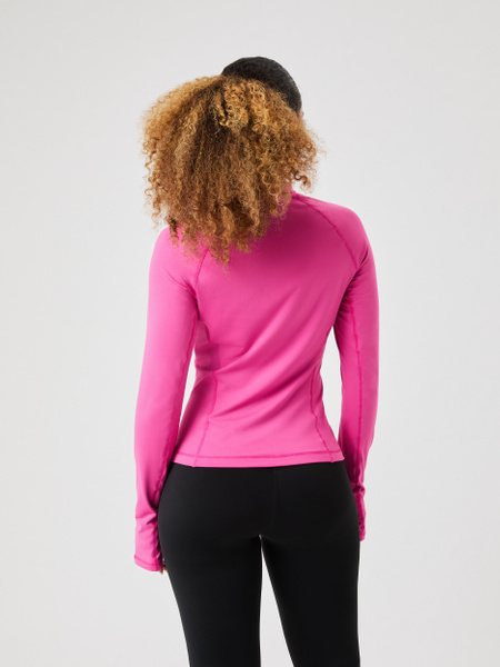 Björn Borg Borg Full Zip fleecetröja i rosa – baksida