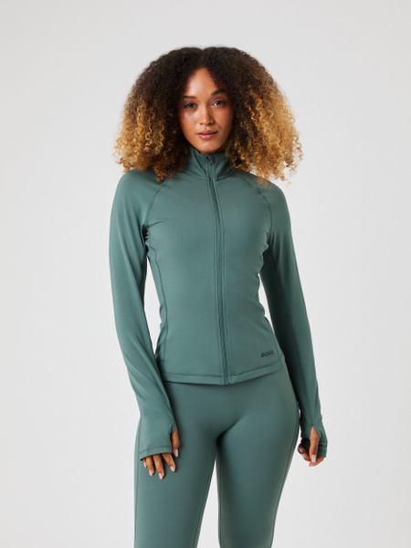 Björn Borg Borg Full Zip Midlayer Grön M