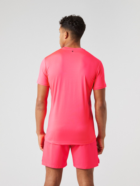 Björn Borg grafisk tränings-t-shirt i rosa – baksida