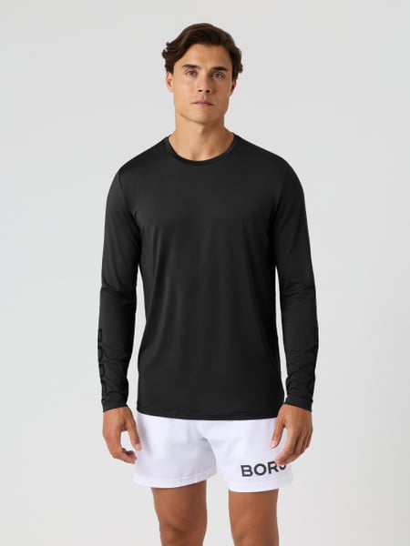 Björn Borg Borg Long Sleeve T-shirt Svart, XXL