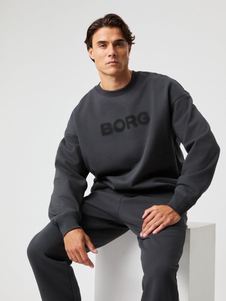 Björn Borg Borg Oversized Sweatshirt Grijs, L