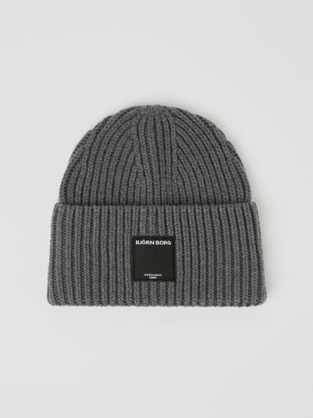 Björn Borg Centre Knit Beanie Grå