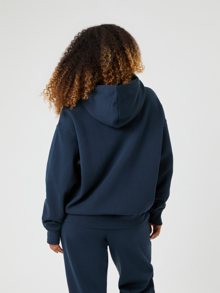 Björn Borg Studio oversized hoodie i marinblått – baksida