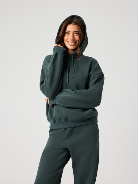 Läs mer om Björn Borg Studio Oversized Hoodie Grön, L