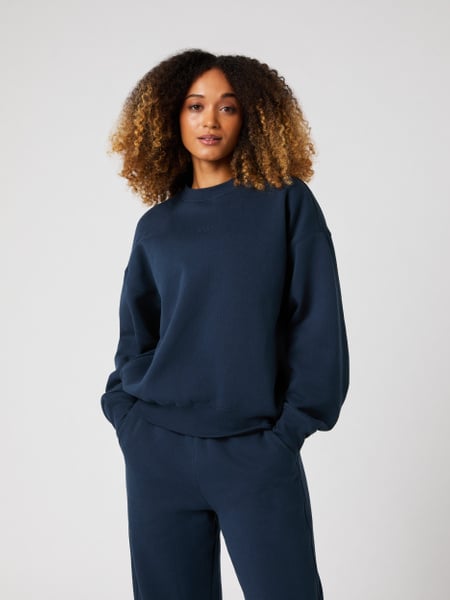 Björn Borg Studio Oversized Sweatshirt Marine, XS