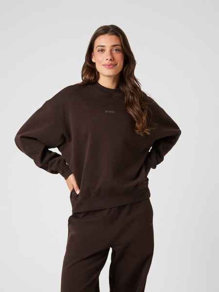 Björn Borg Studio Oversized Sweatshirt Brun, XXL