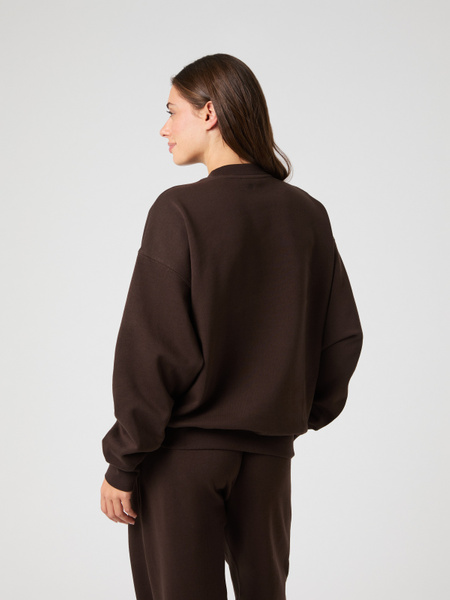 Björn Borg Studio oversize sweatshirt i brunt – baksida