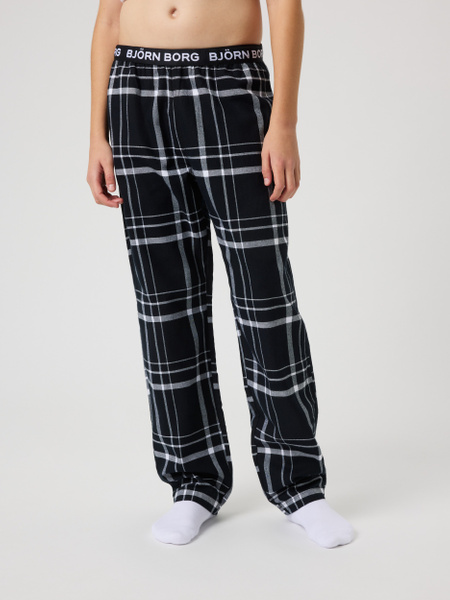 Björn Borg Core Flannel Pyjama Pants Zwart, 170