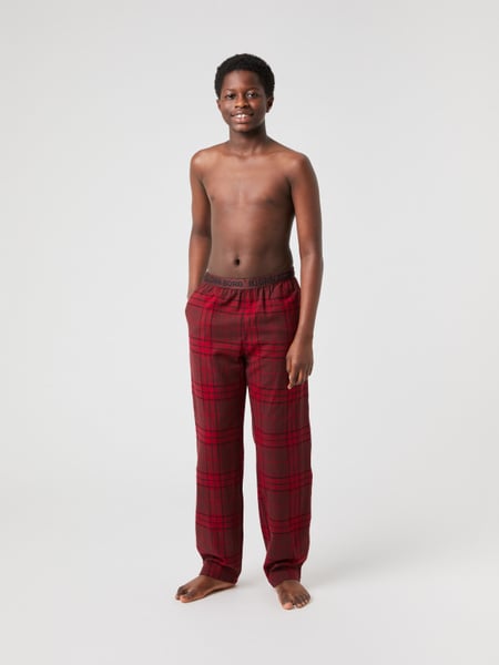 Björn Borg Core Flannel Pyjama Pants Rood, 134 140