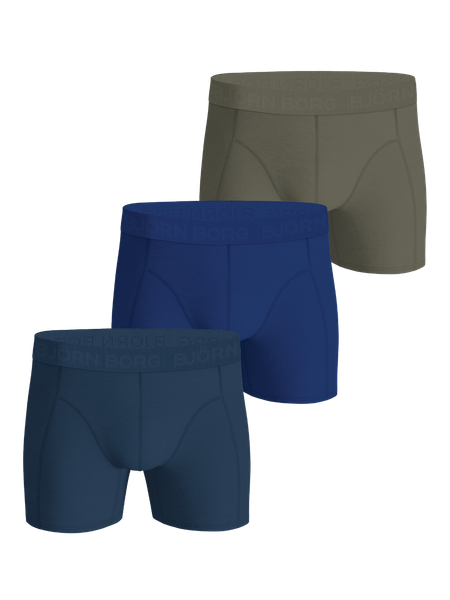 Björn Borg Cotton Stretch Boxers 3 pack Multi, XS