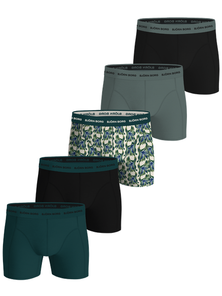 Björn Borg Cotton Stretch Boxers 5 pack Multi, S