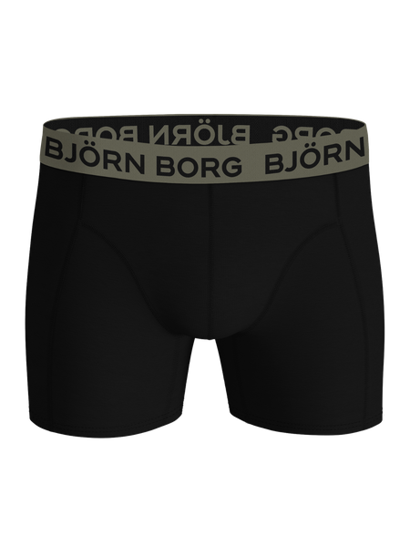 Björn Borg boxers 7-pack i bomullsstretch, flerfärgad – baksida