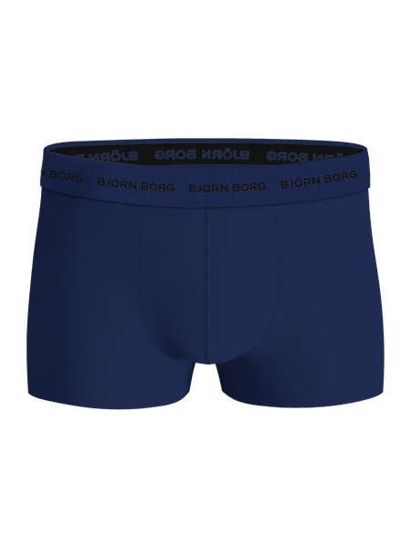 Björn Borg Cotton Stretch trunks 3-pack i bomullsstretch – baksida