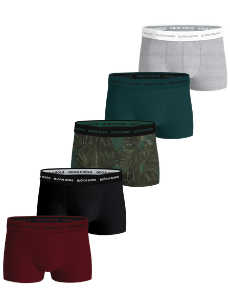 Cotton Stretch Trunks 5-pack