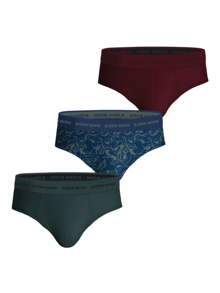 Björn Borg Cotton Stretch Briefs 3 pack Multi, L