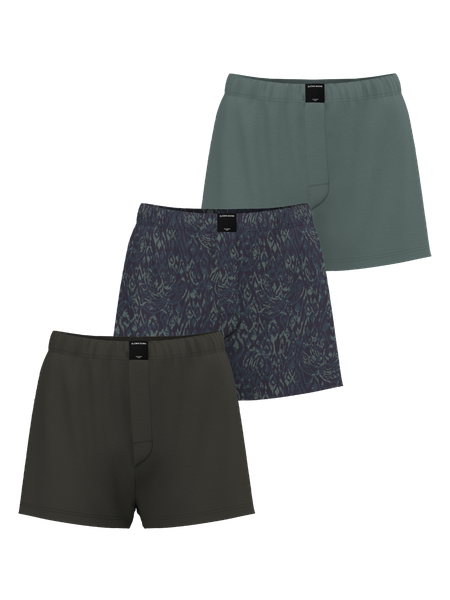 Björn Borg Cotton Stretch Jersey Boxers Shorts 3 pack Multi, L