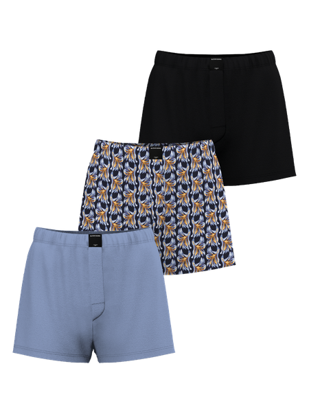 Cotton Stretch Jersey Boxers Shorts 3-pack