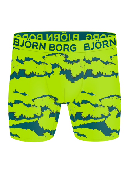 Björn Borg Sports Microfiber Boxer 2-pack, enfärgat & tryck – baksida