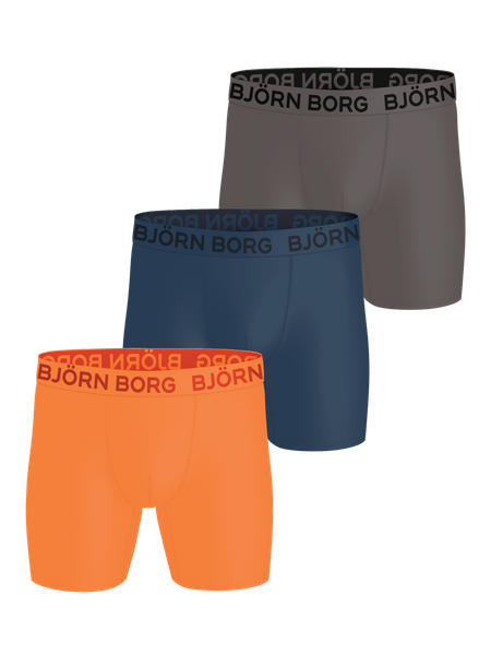 Björn Borg Sports Microfiber Boxers 3 pack Multi, M