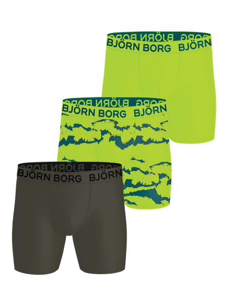Björn Borg Sports Microfiber Boxer 3-pack med Hydro Pro – baksida
