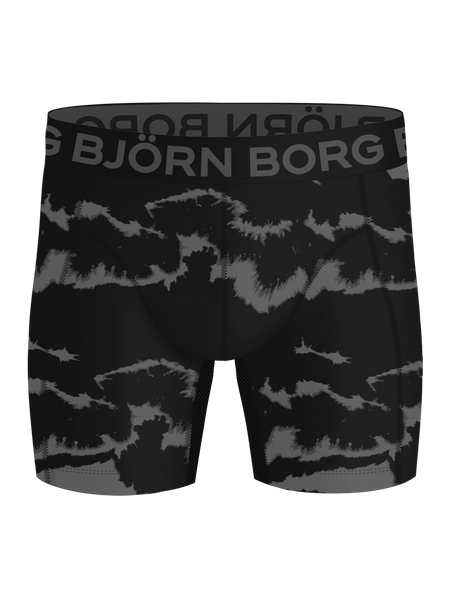Björn Borg Sports Lightweight Boxer 2-pack i svart – baksida