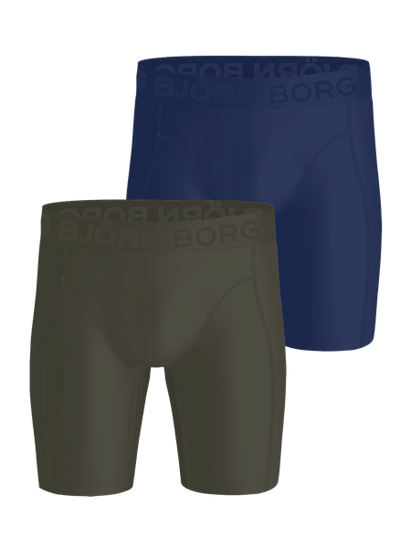 Sports Lightweight Long Leg Boxers 2-pack