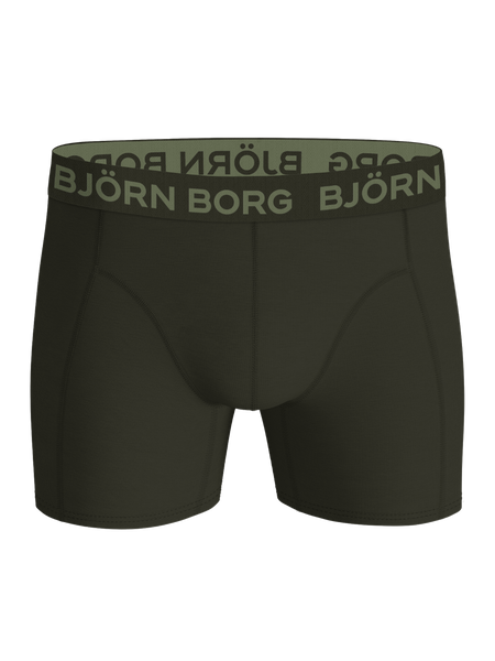 Björn Borg bamboo boxershorts 2-pack för herr – grön – baksida