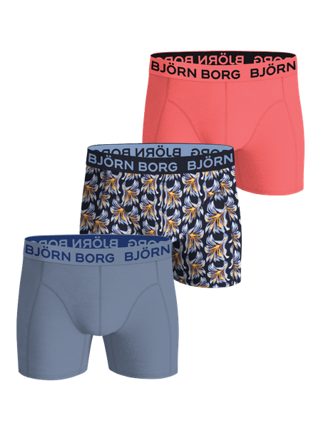 Björn Borg Cotton Stretch Boxers 3 pack Multi, 122 128
