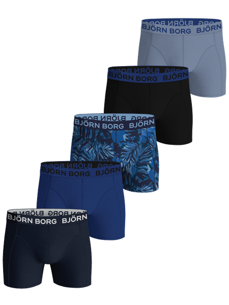 Björn Borg Cotton Stretch Boxers 5 pack Multi, 134 140