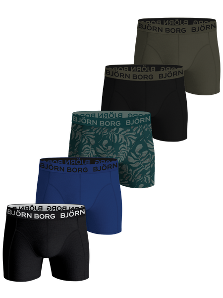 Björn Borg Cotton Stretch Boxers 5 pack Multi, 170