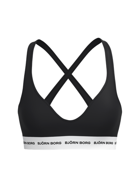 Björn Borg Logo Bralette Svart XS