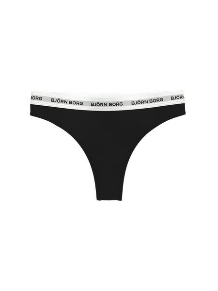 Björn Borg Logo stringtrosor i flera färger, 3-pack – baksida