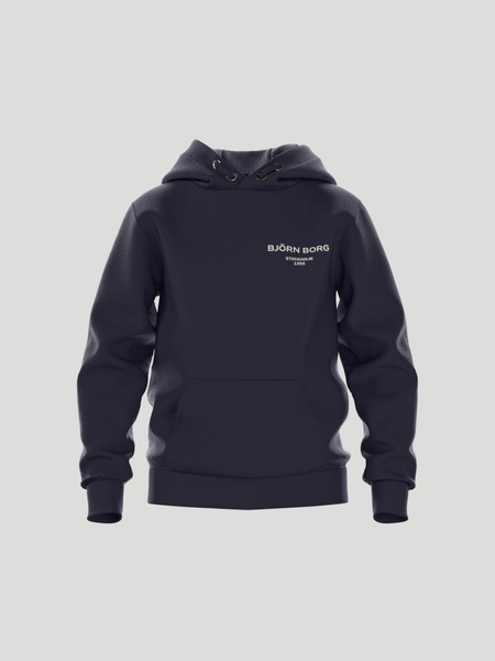 Björn Borg Borg Essential 1 Hoodie Marinblå, 170 | Apparel & Accessories - Clothing - Shirts & Tops | ModeLejon