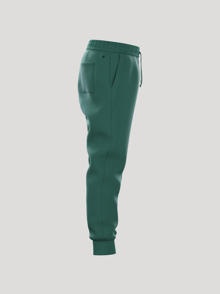 Björn Borg Essential tapered mjukisbyxor, grön – baksida