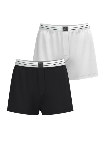 Viscose Cotton Blend Jersey Boxers Shorts 2-pack