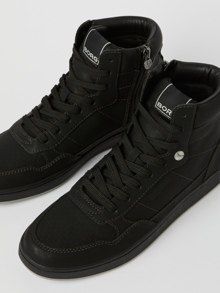 Björn Borg Slam High sneaker i svart – baksida