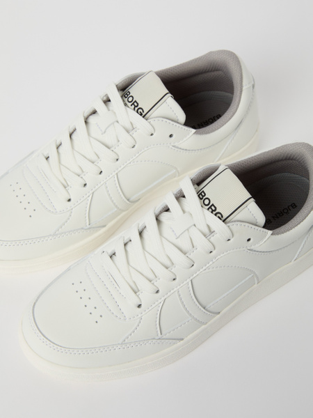 Björn Borg Court WB sneakers i vitt för dam – baksida