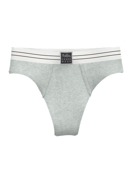 Björn Borg Original stringtrosor i bomull, 2-pack grå – baksida