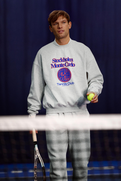 Björn Borg oversized sweatshirt, grå – baksida
