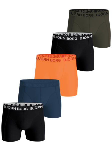 Sports Microfiber Boxers 5-pack