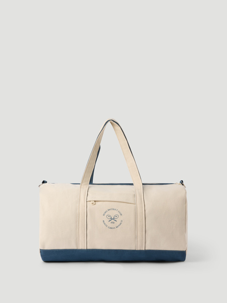 Läs mer om Björn Borg Ace Canvas Sports Bag 37l Vit