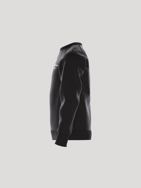 Björn Borg Essential sweatshirt i svart med raglanärm – baksida