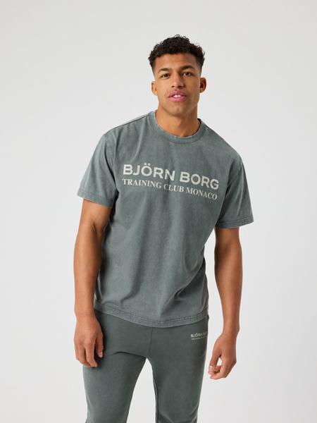 Björn Borg Borg Classic Print T shirt Groen, L